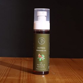 AATMANA Huile De Massage D-stress Huile De Massage Musculaire Douloureuse Pour Le Corps - Meilleure Huile De Thérapie Naturel