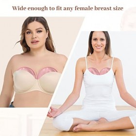 4 Pièces Réutilisables Pack dhuile de Ricin, Huile de Ricin Enveloppement Pack de Tissu Pads Poitrine Coussinets dallaiteme