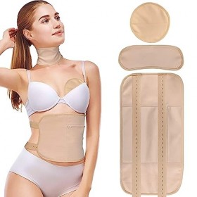 Pack dhuile de Ricin,Dancepandas Ensemble de 3 Pièces Castor Oil Pack Kit Pack dhuile de Ricin pour Prévenir les Fuites, Fa