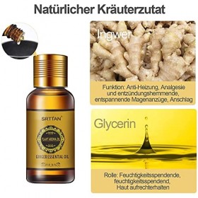 Yosemy Belly Drainage Ginger Oil 3 pièces 