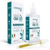 Huile de CBD 5% 5000 mg 100 ml | Huile de chanvre avec 3900 gouttes de CBD de qualité fabriquée en Italie | Produit Naturel