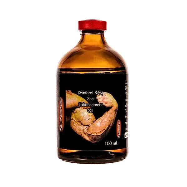 Synthrol 877 Pump & Pose Posing Oil Bodybuilding Muscle 1 bottle 100Ml