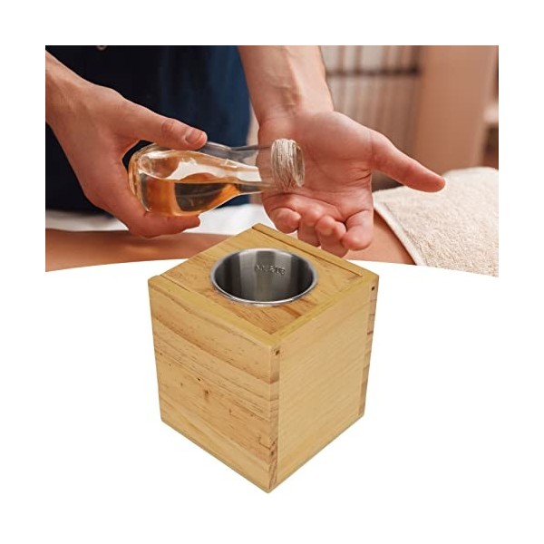 Chauffe-crème, Chauffe-huile de Massage à une Bouteille avec une Bouteille Dhuile Réchauffeur Dhuile de Massage Automatique