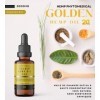 HEMP PHYTOMEDICAL - Golden Hemp oil 20% | Huile de chanvre BIO à haute concentration 200 mg/ml utile pour le bien-être du c