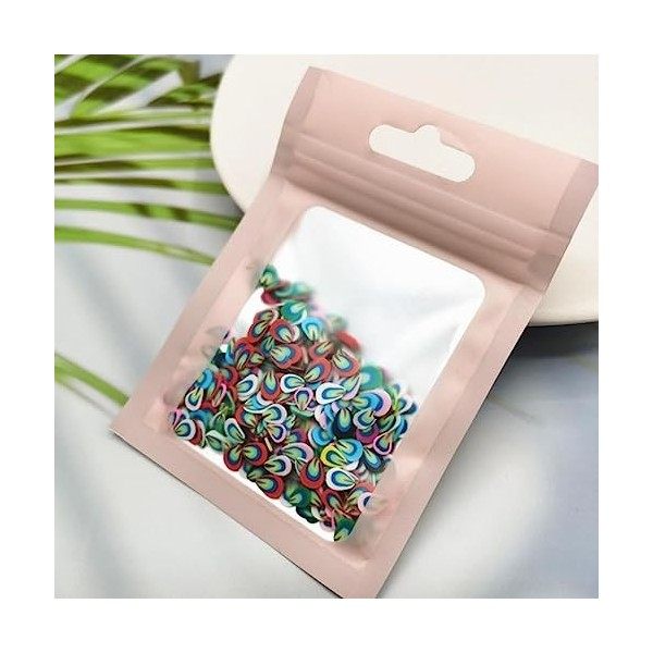 1 Sac Multi-Formes Doux Tranches En Céramique Nail Art DIY Strass Mixtes Mignon Animal Amour Gâteau Motif Polymère Argile Tra