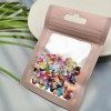 1 Sac Multi-Formes Doux Tranches En Céramique Nail Art DIY Strass Mixtes Mignon Animal Amour Gâteau Motif Polymère Argile Tra