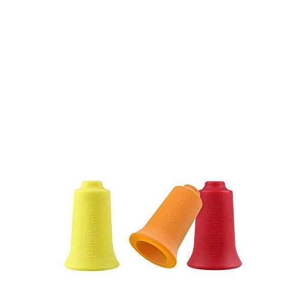 BellaBambi® mini trio SENSITIVE jaune, REGULAR orange, INTENSE rouge Jeu de coupelles Fascia