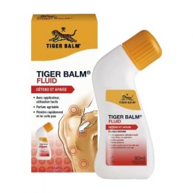 BAUME DU TIGRE Fluid – Lotion apaisante avec tampon applicateur, 90 ml