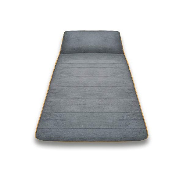 medisana MM 825 tapis de massage électrique, pour tout le corps, 5 programmes, 4 zones de massage, fonction de réchauffement,