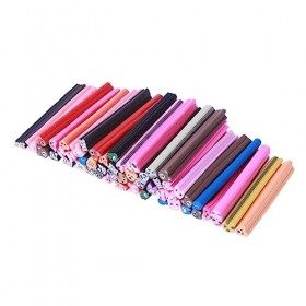 FOMIYES 50 Pièces Pour Le Style Décoration Fournitures Conseils Animal Mm Gel Art Charmes Bricolage Tiges X Autocollants Manu