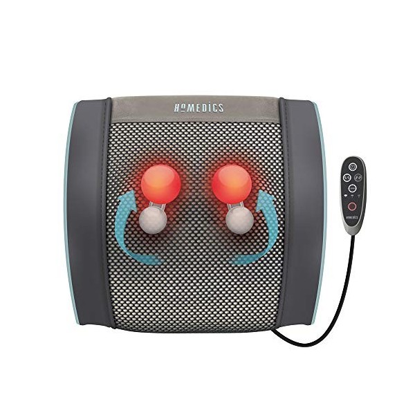 HoMedics Oreiller de Massage Gel Shiatsu, Noir