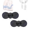 AHKISS Masseur à Micro-Courant Plumpy Up EMS, Coussin de Massage du Sein Liftup EMS, Mini Coussin de Massage Lift Up EMS, Cou