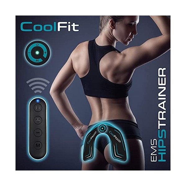 Prorelax Stimulateur de hanches par EMS CoolFit - Pour donner plus d’élasticité et raffermir les muscles 34179