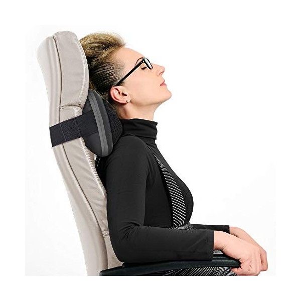 Sensly - Coussin Massant Shiatsu - Relaxation et Détente - Dimensions : 30,5 X 10 X 18,5 cm Sb84166