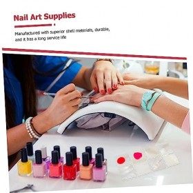 minkissy Lot de 6 outils de manucure pour nail art et séance photo - Accessoires pour ongles - Plateau de maquillage - Plaque