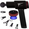 Fitem Combo Massage Gun et Ventouses de Massage – Soulage douleurs musculaires dos, jambes, mollets, épaules, bras Gun + Ven