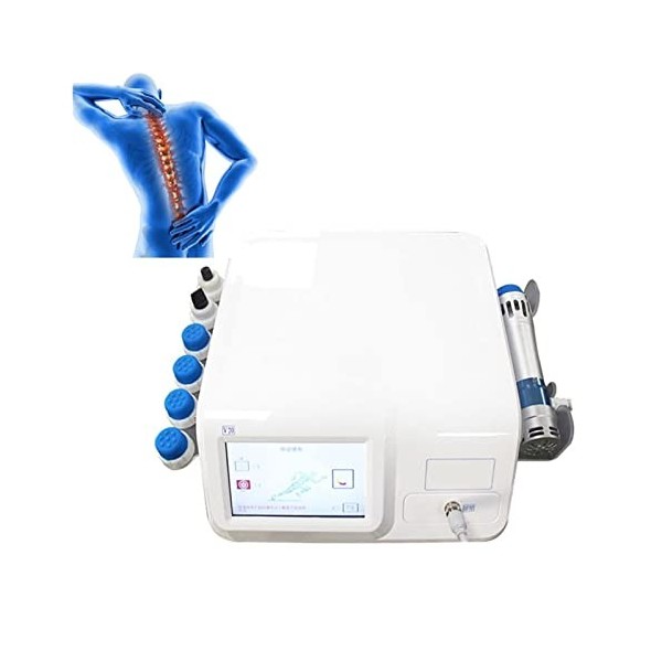 Professionnel de la physiothérapie Élégant Electromagnétique Extracorporel Shock Wave Therapy Machine Relief de soulagement d