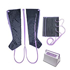 JuZi Store Masseur de Jambes, Thérapie de Pression Portable Professionnelle, Massage par Glissement avec 4 Coussins dair, du