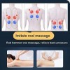 Coulée Au Cou du Shiatsu, À Lépaule Et Au Dos Coussin De Massage avec Chaleur avec Pétrissage Profond De Massage Shiatsu Et 