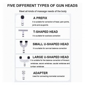 JUJETO Outil de réglage chiropratique 1200N Spine chiropratique for la Modulation de la Squelette et lactivateur de réglage 