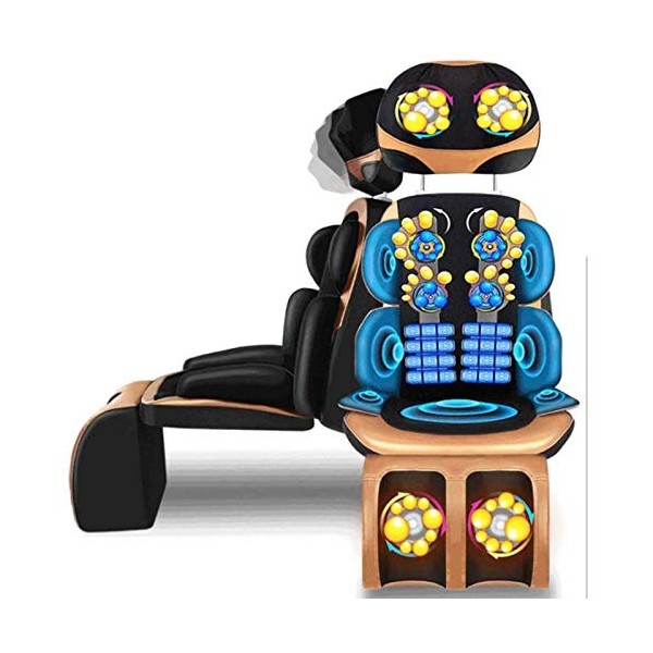 Haiqings Masseur du Cou au Cou Shiatsu Chaise de Massage for Le Coussin de siège PAUT Corps FULL-8D MATTRE Mate ÉLECTRIQUE Al