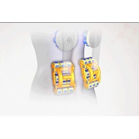 Coussin de Massage Électrique Massager Lombaire Cou Épaule Soulager La Douleur Musculaire Les Vibrations Le Pétrissage pour L