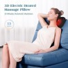 Coussin de Massage Shiatsu cou Épaule dos Masseur Électrique avec Fonction de Chauffage et Masseur de Pétrissage des Tissus R