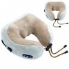 Masseur Cervical et Cou | Coussin de Massage Chauffant idéal pour les Cervicales Douloureuses | Appareil Collier Massant Nuqu