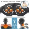 RENPHO Masseur pour Cou Épaules et Dos avec Chauffage, Massage Électrique avec rouleaux de massage à Shiatsu 3D-rotation, Mas