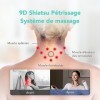 SKG Masseur de cou avec chaleur, masseur de cou infrarouge sans fil pour soulager la douleur, G7 PRO Masseur cervical électri