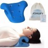 TmJ Appareil de massage pour soulager la douleur de la nuque et des bretelles - Interrupteur magnétique - Régulateur de colon