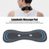 5pcs Coussin de Massage Cervical pour la Douleur au Cou Mini Masseur électrique Portable Patch Cou Corps Masseur pour le Cou 