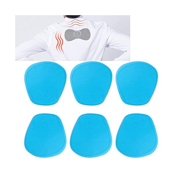 Autocollant de coussin de massage de gel de patch de masseur cervical électrique de cou pour le stimulateur dimpulsion, mass