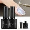 COSCELIA Protection des Cuticules en Latex Liquide Protection Adhésive Pelable pour Nail Art 2pcs