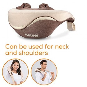 Beurer Masseur 4D MG153 avec fonction de chaleur, simulant laction de pétrissage relaxante dun massage efficace pour votre 