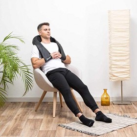 Mondo® Masseur de cou, dépaules, de dos nouveau modèle 2022 – Massage Shiatsu multidirectionnel – Thermothérapie infraroug