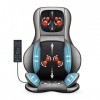 COMFIER Siège Massant Shiatsu pour Dos & Cou - Masseur de Dos Complet à Pétrir 2D / 3D avec Chaleur et Compresse réglable, Fa