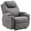 M MCombo Fauteuil Relax électrique Fauteuil de Massage Fauteuil TV Fonction inclinable Vibration Chauffage 7061 Nouveau modèl