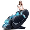 HealthRelife Fauteuil de Massage pour Tout Le Corps - Chaise de Massage Intelligente Zero Gravity - Mains robotiques 3D avec 