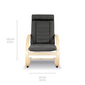 medisana RC 410 Fauteuil relax avec fonction de massage Shiatsu, fauteuil de massage avec fonction de chaleur, massage ponctu