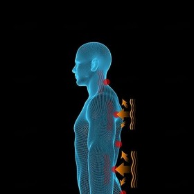 Coussin Dos Siege Voiture, Avec Chauffage 7 Moteurs Tapis Massant, Chaleureux Et Confortable Masseur Dos, pour Les Camions 1 