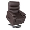 gridinlux | Fauteuil Relax Massage Extra rembourré soulève Personnes Noir | Inclinable | Élévation Automatique avec télécomma