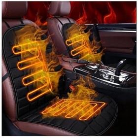 Couvre SièGe, 12v, Protection Actuelle Coussin Massant Chauffant, Chaleur Professionnelle Siege Auto Massant pour camions,A