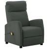 vidaXL Fauteuil de Massage, Siège Inclinable avec Dossier et Repose-Pied Réglables, Chaise de Salle de Séjour Salon, Moderne,