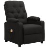 vidaXL Fauteuil de Massage, Siège Inclinable avec Dossier et Repose-Pied Réglables, Chaise de Salle de Séjour Salon Intérieur