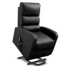 Gridinlux Fauteuil de Massage Relaxant inclinable avec télécommande 5 Modes Fonction Chaleur Lombaire 8 Moteurs 4 Zones de Ma