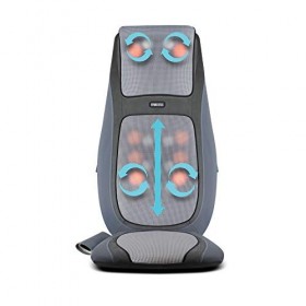 Homedics- Siège De Massage Shiatsu Du Dos Et Des Épaules En Simultanée
