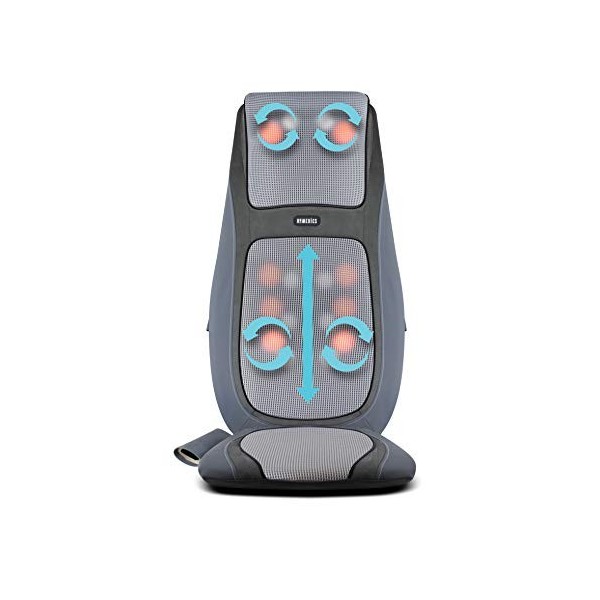 Homedics- Siège De Massage Shiatsu Du Dos Et Des Épaules En Simultanée