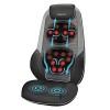 HoMedics ShiatsuMax 2.0 - Masseur de dos shiatsu chauffé électriquement avec télécommande, fauteuil de massage à pétrissage p