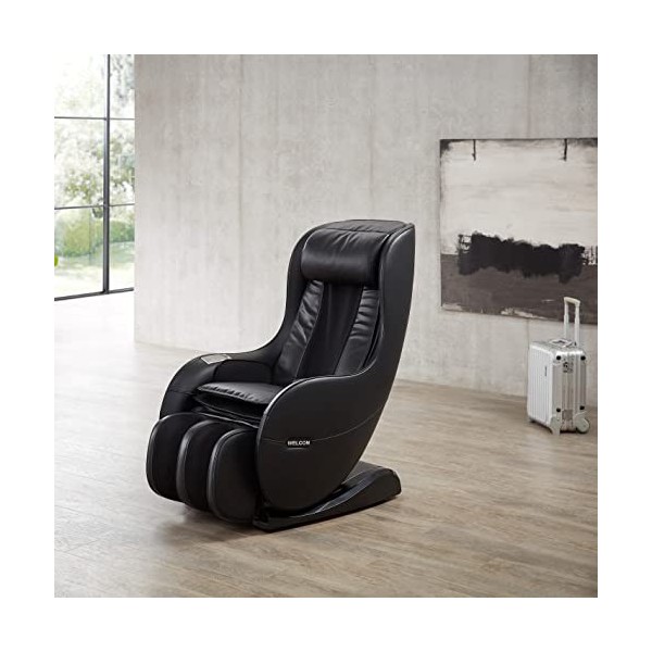 WELCON EASYRELAXX Fauteuil de Massage en Rouleau Noir